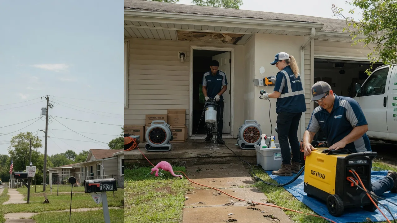 Storm Damage Water Removal in Bonita, LA near me
